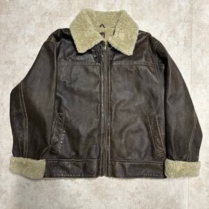 Wilsons Leather Shearling Lined B3 Aviator Flight Jacket